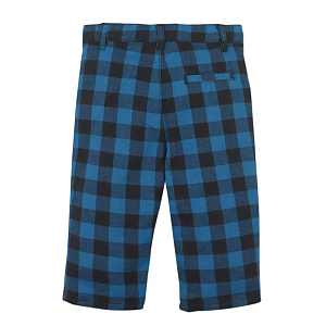 Брюки прямые Gingersnaps "Baby Skyler Nocturno", шотландская синяя клетка